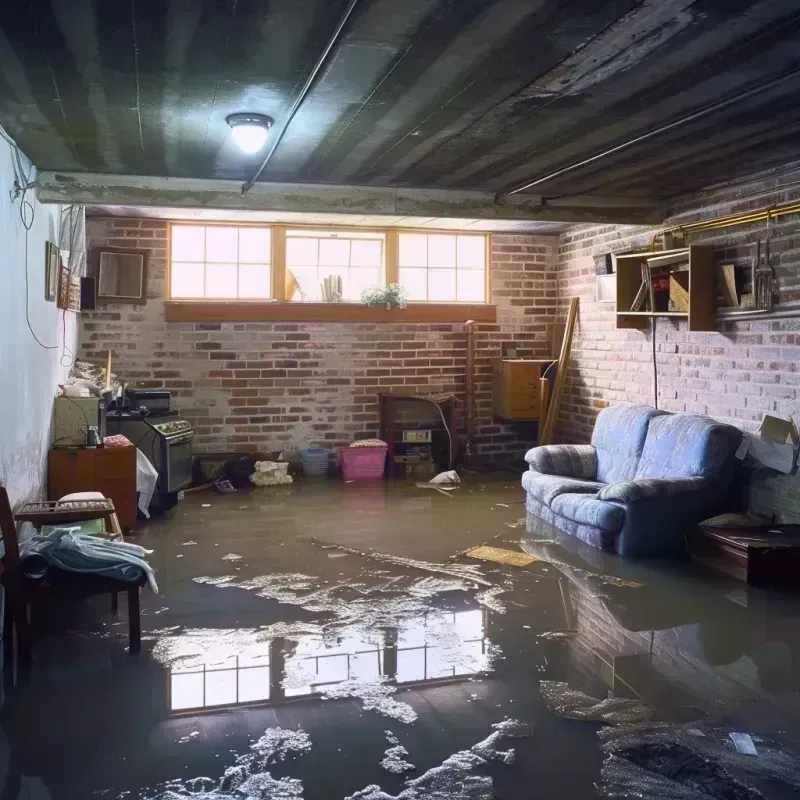 Flooded Basement Cleanup in Aguilita, PR